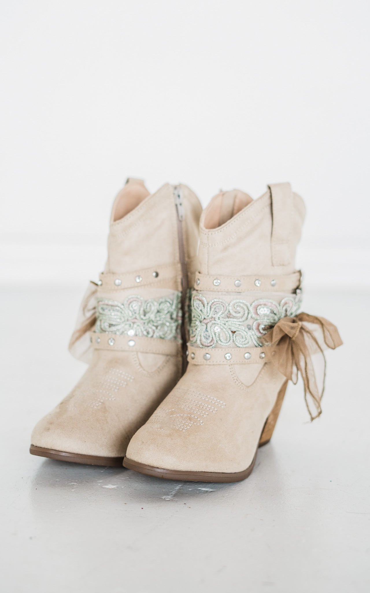 Stash Bootie in Cream