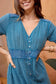 Bohera Jenny Lore Blue Washed Effect Dress