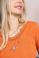 Glorydale Top In Orange