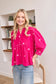 Kristi Nell Peplum Top