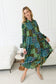 Julianna Colorblock Drop Waist Dress