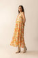Adelaide Blossom Dress In Orange