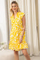 Sophia on Safari Dress In Yellow