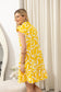 Sophia on Safari Dress In Yellow