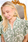 For Sylvia Shirt Dress In Green