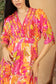 Empress Flourish Dress In Multicolor