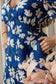 Sophia's Garden Dress In Blue