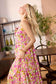Jocelyn Joy Floral Dress In Pink