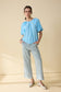 Poloma Kai Flow Top In Blue