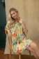 Always Emily Floral Dress  In Multicolor