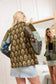 Meadow Folk Quilted Jacket with Patchwork in Dusty Green