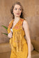 The Jolene Fringe Two Piece Set in Saddle Gold