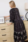 Gypsy Heart Dress in Midnight Ink