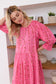 Gypsy Heart Dress in Poppy Red