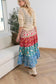 Kismet Patchplay Skirt in Poppy Bloom