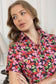 Hibiscus Rush Shirt Dress in Bloom Pink