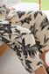 Zen Garden Women's Pants in White & Black