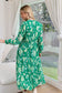 Fleur de Dusk Dress in Green