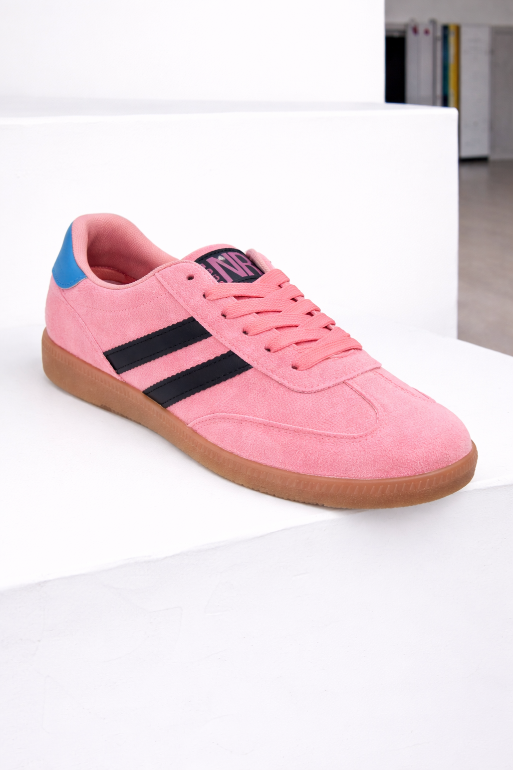 Stockholm Sneaker in Pink/Black