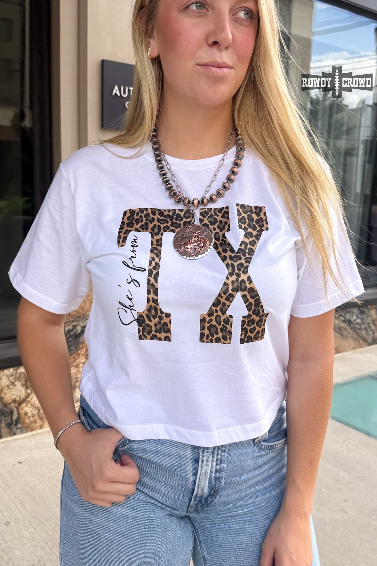 She's From TX Boxy Tee