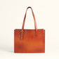 Loyal West Mivva Handtooled Medium Bag - Soft WalnutÂ Leather