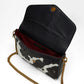 Loyal West LW ON THE GO MEDIUM CHAIN BAG IN COWHIDE AND  CALFSKIN