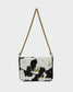 Loyal West LW ON THE GO MEDIUM CHAIN BAG IN COWHIDE AND  CALFSKIN