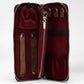 Loyal West RANCH ROAD JEWELERY CASE IN BROWN & WHITE COWHIDE
