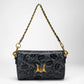 Loyal West SAVI MINI BAG IN  CALF LEATHER - BLACK