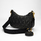Loyal West JOE QUILTED NAPPA LEATHER BAG-BLACK