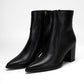 Loyal West POINTED LEATHER BOOTIES
