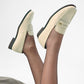 Loyal West LEATHER LOAFERS - WHITE