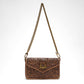 Loyal West The LW On The Go Mini Chain Bag- In Handtooled Leather