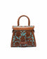 Loyal West Leon Mini Handle Purse - Whiskey & Water