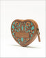 Loyal West Cupid Coin Pouch Handtooled Leather - Whiskey & Water