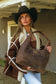 Lw Large Purse In Brunette Leather