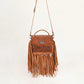 Loyal West Classic Flap Medium Tassle Bag