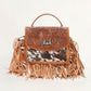 Loyal West Classic Flap Medium Tassle Bag