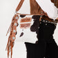 Loyal West Ranch Queen Cowhide Tassle-Bag