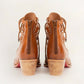 Loyal West Lace Up Booties In Calfskin