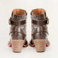 Loyal West Elena Booties In Calfskin