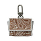 Handtooled Gloriana Clip-On Bag Charm - Ivory Dust