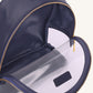 Mira & Moss Francine Clear Backpack - Future Dusk