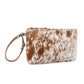 White & Brown Hairon Pouch