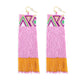 Radiant Flow Beaded Earrings