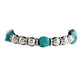 Four Stones Round Bracelet