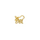 Golden Cactus Ring