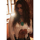Tanana Trail Squash Blossom Necklace