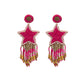You Are My Star Beaded Earrings