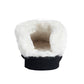 Myra Alamosa Shadow Fur-Lined Hairon Leather Slippers for Women â€“ Winter Indoor Comfort, Soft Sole, Western Style